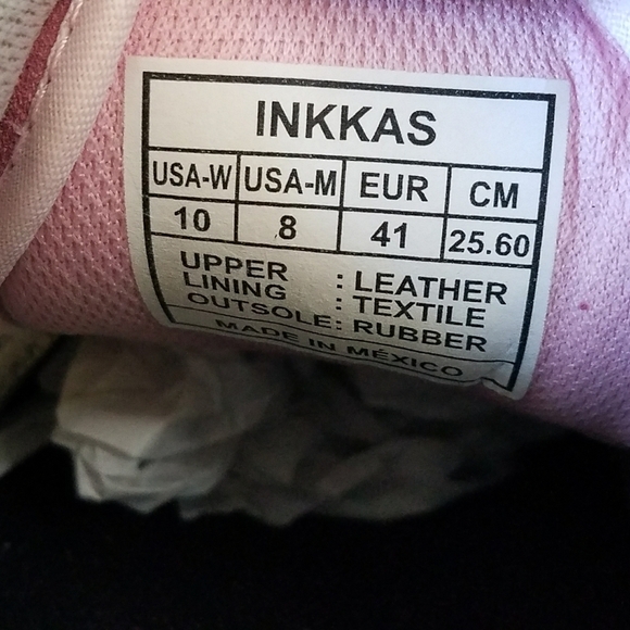 Inkkas Jogger Sneakers in Red Andes - Picture 8 of 8